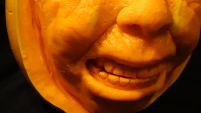 ТЫКВА НА ХЭЛЛОУИН. РЕЗЬБА ИЗ ОВОЩЕЙ