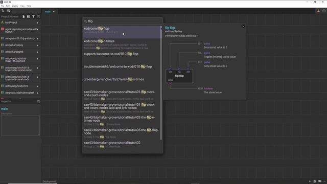 Arduino XOD SR Flip-Flop Programming With Buttons #youtube #youtubevideo
