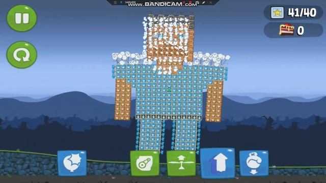 Minecraft Steve In Bad Piggies
