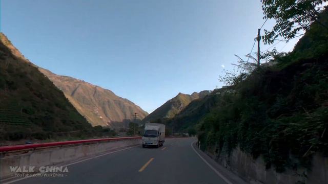 Driving in Yunnan China - Nujiang Grand Canyon to Lushui Part.2