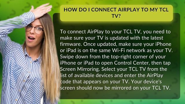 How Do I Connect AirPlay To My TCL TV?