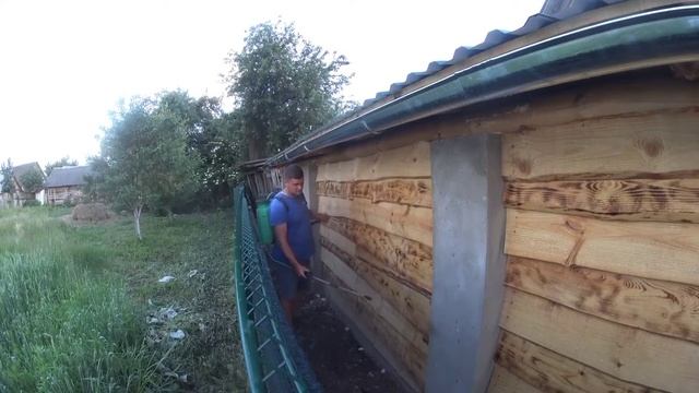 Не так як у всіх! Побудував нову дровітню? частина-2