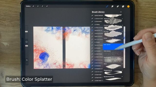 How To Create A Triptych In Procreate: Complete Tutorial | Digital Alcohol Ink Artwork