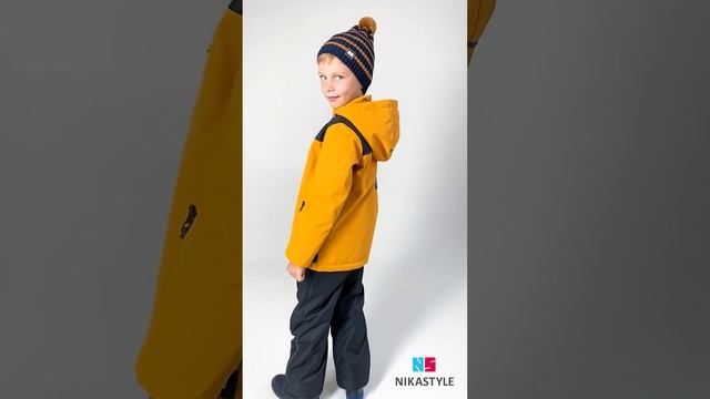 Комплект утеплённый NikaStyle демисезонный 7м0522 (горчичный)