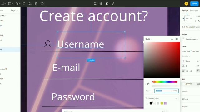 Daily UI Challenge | Day 01 | Sign Up Page | Figma