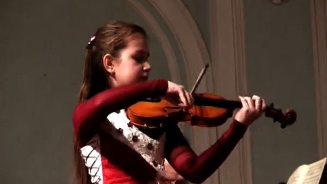 Rybkina Sofia. Central Music School. 11 Years. Sarasate. Introduction And Tarantella.
