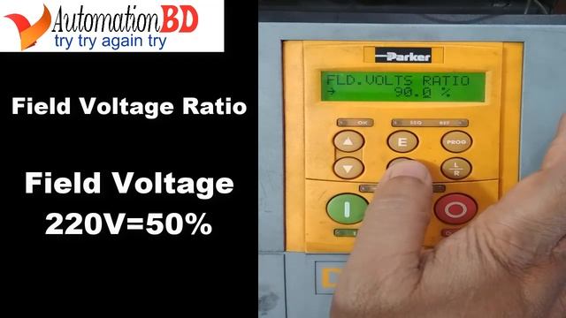 How To Set Parker DC Drive Default Factory Setting And Parameter Setting By Automation BD.