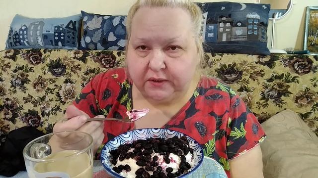 Мукбанг.  Завтрак ???