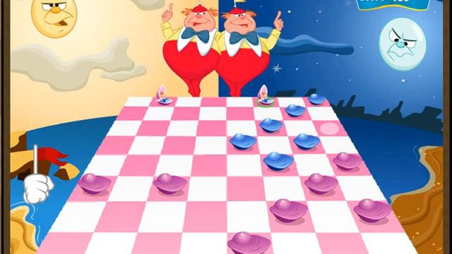 Alice Checkers (Hide Chees) Part 1