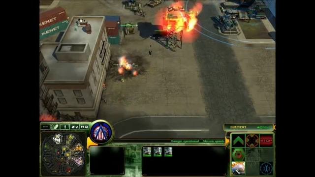 Act of War_ Direct Action - Skirmish - Hard 4 vs 4 - U.S. Army_Act of War-Шок и трепет