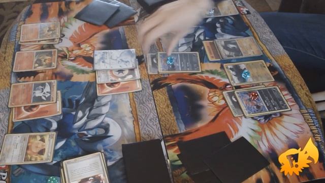 Pokemon Trading Card Game Match: Reshiram/Typhlosion Vs Donphan/Dragons