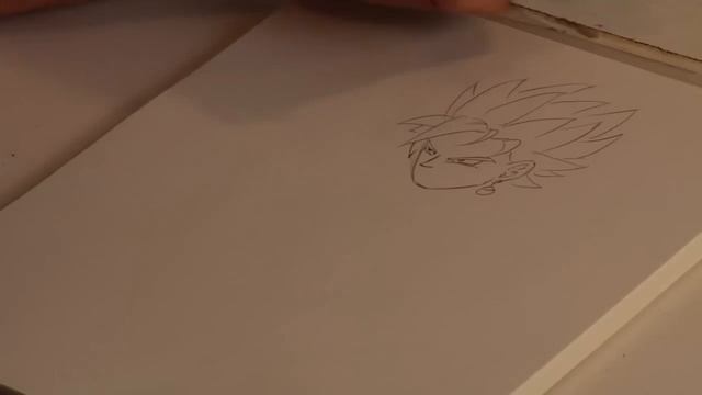 Drawing Anime & Cartoon Characters : How To Draw Dragon Ball Z Characters