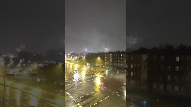 Fireworks In Malmö - Фейерверк в Мальмё
