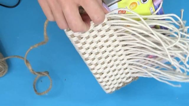 ОЧЕНЬ ШИКАРНАЯ идея из ДЖУТА своими руками. Jute Craft Idea