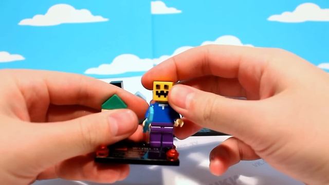 ?Майнкрафт. LEBQ. Minecraft. Обзор. Аналог лего. [Мои Игрушки]