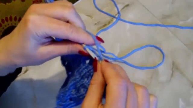 Ажурный узор Вязание спицами Видеоурок 55