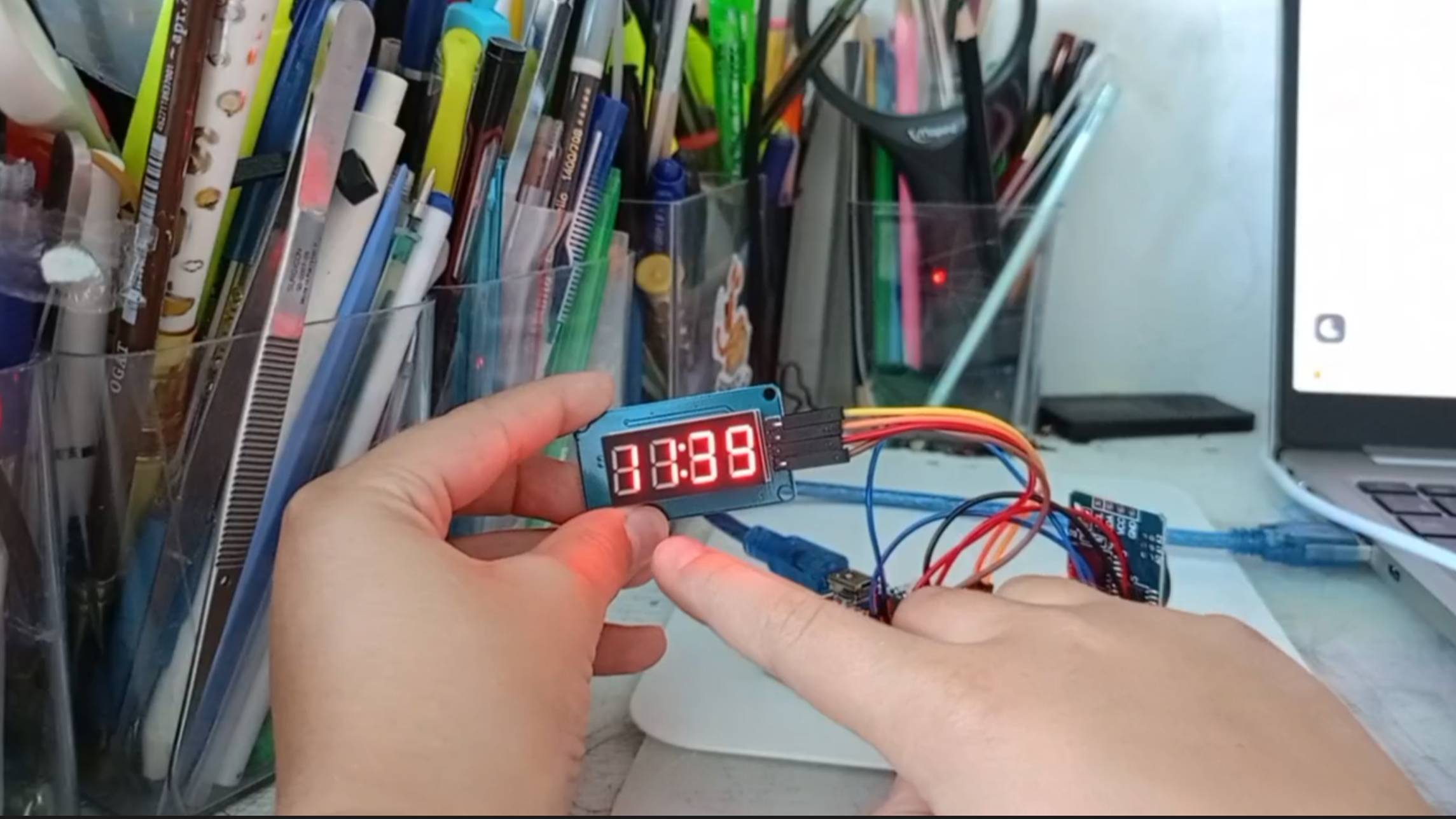 Часы на ардуино!