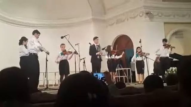 20 Nomreli Musiqi Mektebi. Skripka Ansambli.