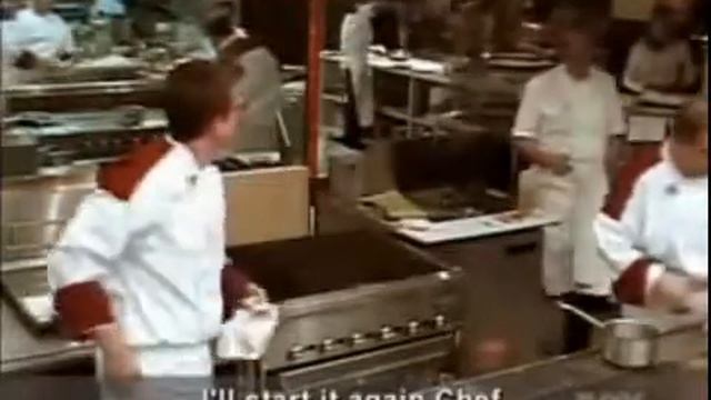 Hell's Kitchen - One Overcooked Ingredient Means The Whole Table Of Food Goes Back To The Kitchen
