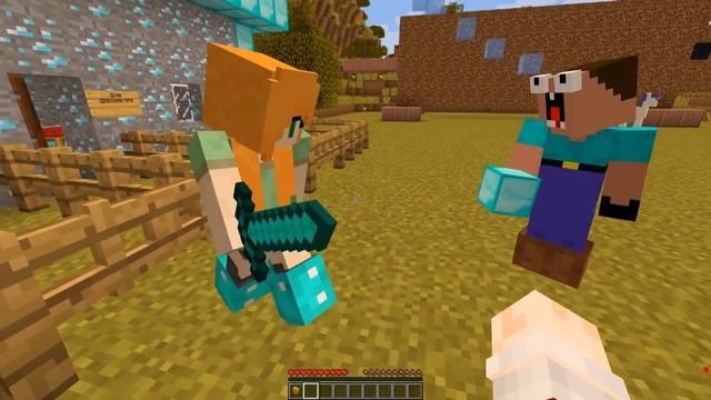 НУБ ЗАТРОЛЛЕН НЕВИДИМЫМ ПРО Майнкрафт, но Нубик Влюбился в Девушку Про ! ТРОЛЛИНГ ПЭНН