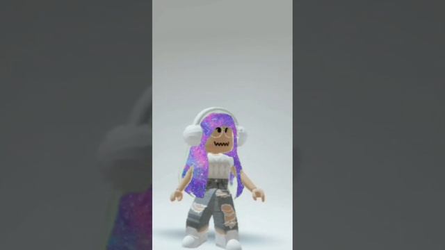 у меня космические волосы в РОБЛОКС?!