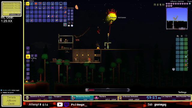 [1:46:08] Terraria All Bosses (1.4 NMA) Speedrun #8
