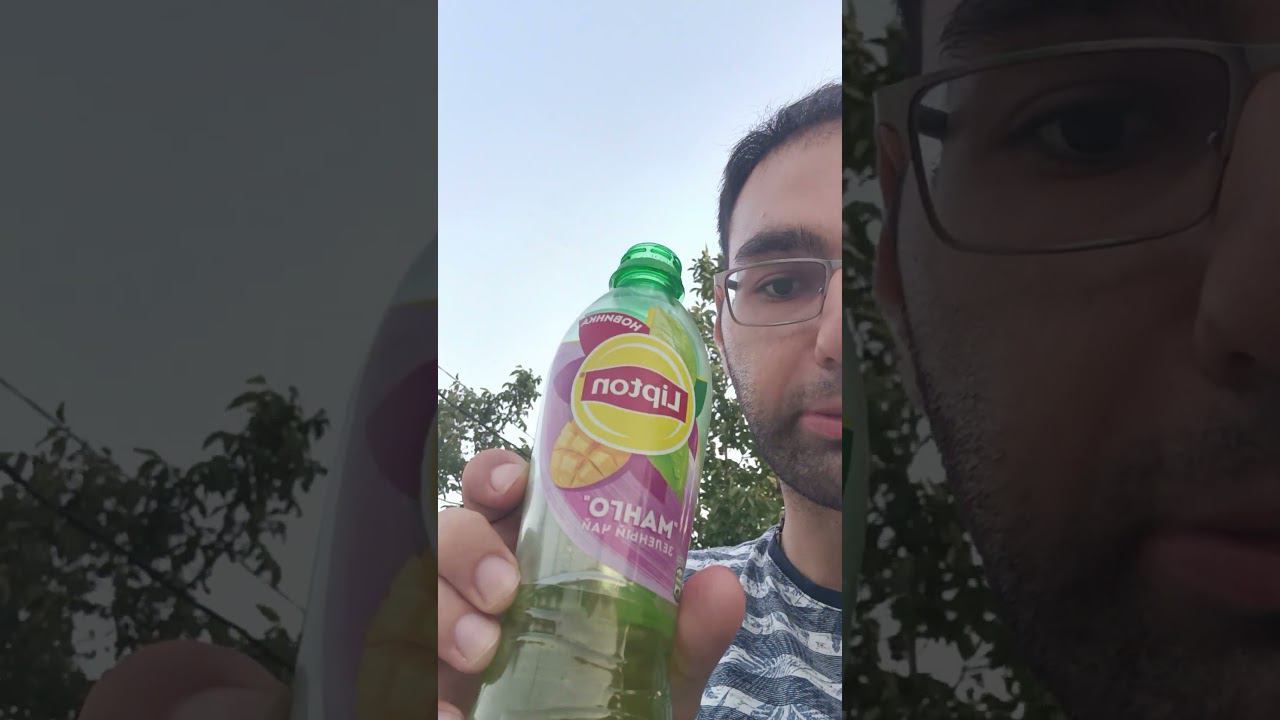пробую новинку Lipton со вкусом Манго