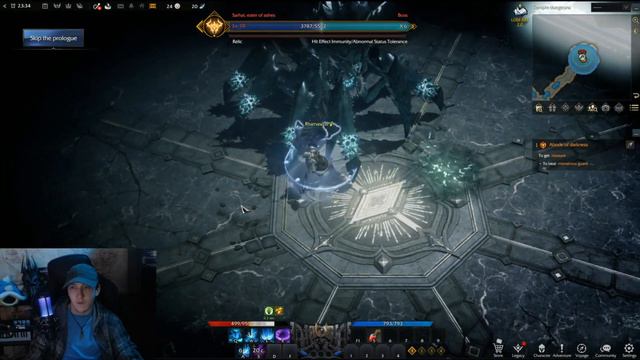 LOST ARK L FIRST MINI BOSS AND BOSS FIGHT (DESTROYER)
