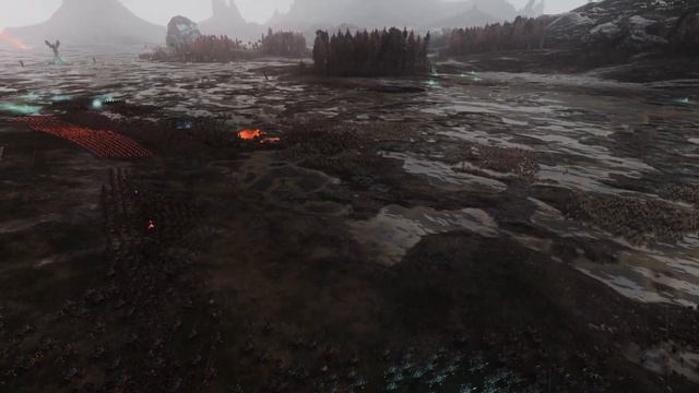 THE DEATH AND THE BLAZE | TOTAL WAR WARHAMMER 3 MASSIVE CINEMATIC BATTLE | CHAOS DWARFS VS VAMPIRES