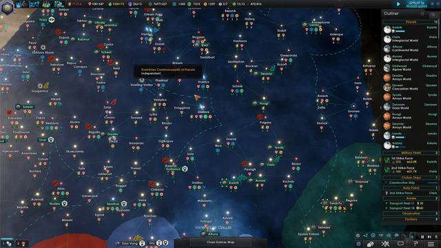 Let's Play Stellaris Utopia Korinthian Commonwealth Of Planets Part 35