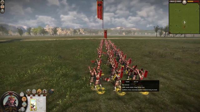 Total War: SHOGUN 2 1vs1: Bow Samurai Vs Bow Warrior Monks