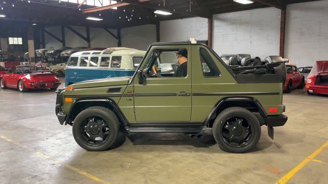 G500 Cabriolet Top Operation
