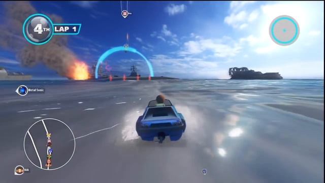 Sonic & All-Stars Racing Transformed - Mii { Dragon Cup Mirror Mode } { Wii U }