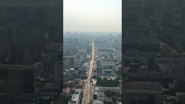 Небоскрёб Высоцкий смотровая площадка на 52 этаже. (высота 188,3м. 54 этажа) 17.08.2023 Екатеринбур