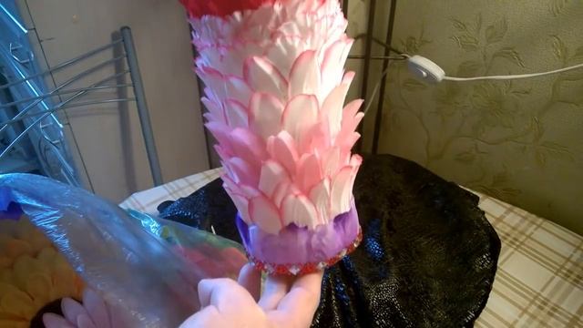 необычный декор бутылки