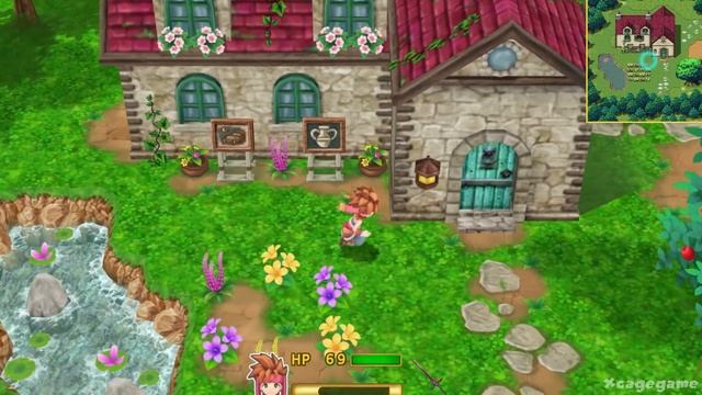 Secret Of Mana Remake Gameplay Walkthrough Part 1 - PS4 No Commentary