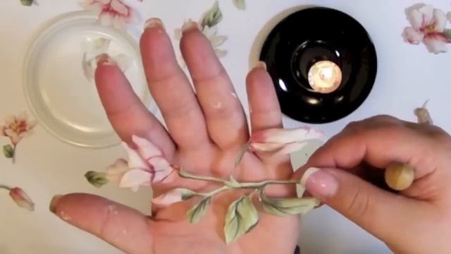 Decoupage 3D Sospeso Na Tkaninie - Tutorial DIY