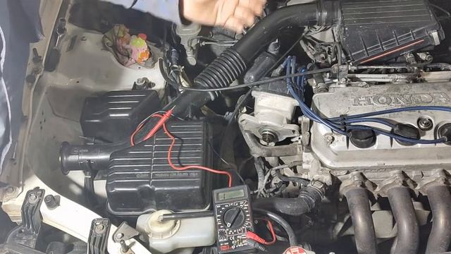 Проверка датчика охлаждающей жидкости ЭБУ, на примере двигателя D15B Honda