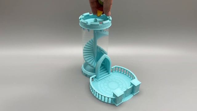 Clear Dice Tower #Timelpase #3DPrinting #adafruit