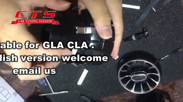 How To Install LED Airvent For Mercedes Benz GLA CLA