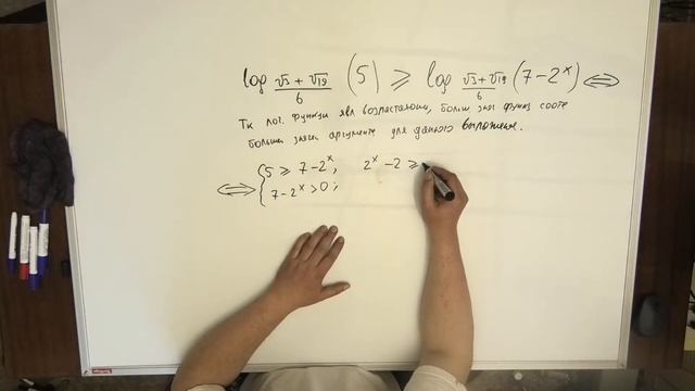 МАТЕМАТИКА ЕГЭ15  ЛОГ НЕРАВЕНСТВО ГАЛИНЫ
