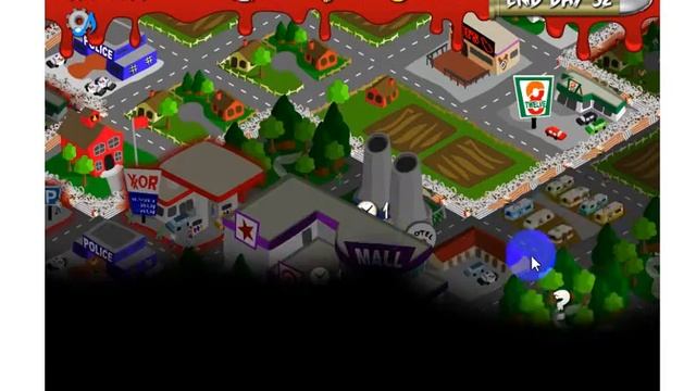 Прохождение Flash игр, Rebuild часть 1. Надоедливые зомби