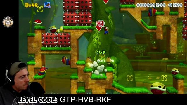 Idk...It's A Kaizo Level? 🤷♂️ Mario Maker 2 (Level Code: GTP-HVB-RKF)