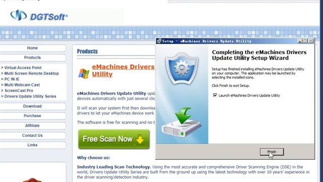 EMachines Drivers Update Utility