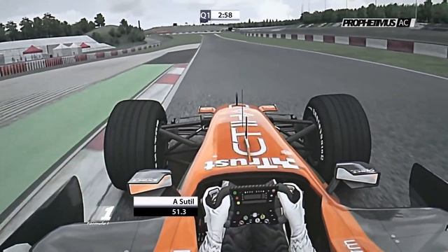 F1 2007 Europe | Adrian Sutil Onboard | #assettocorsa