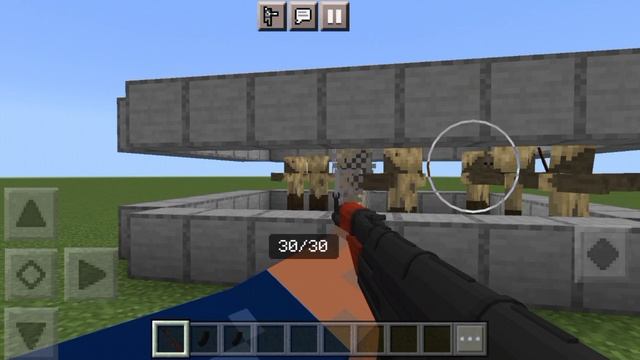 Майнкрафт мод на оружие 3Д