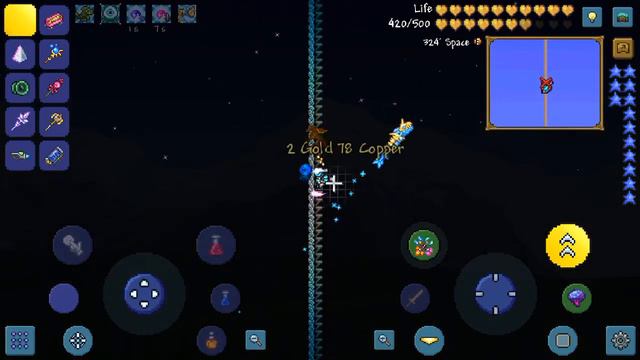 How High Can Each Wing Fly (Terraria 1.3 Mobile)