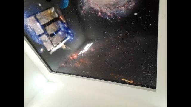 натяжные потолки  #завёздное небо,галактики #