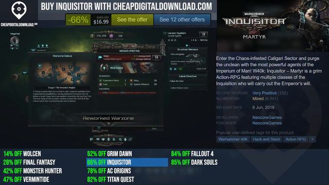 Best Sales For The Top Action RPG Games (PC, PS4, Xbox One)