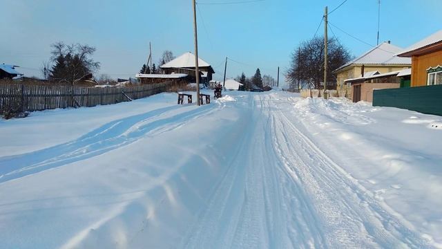Снегоход самоделка.